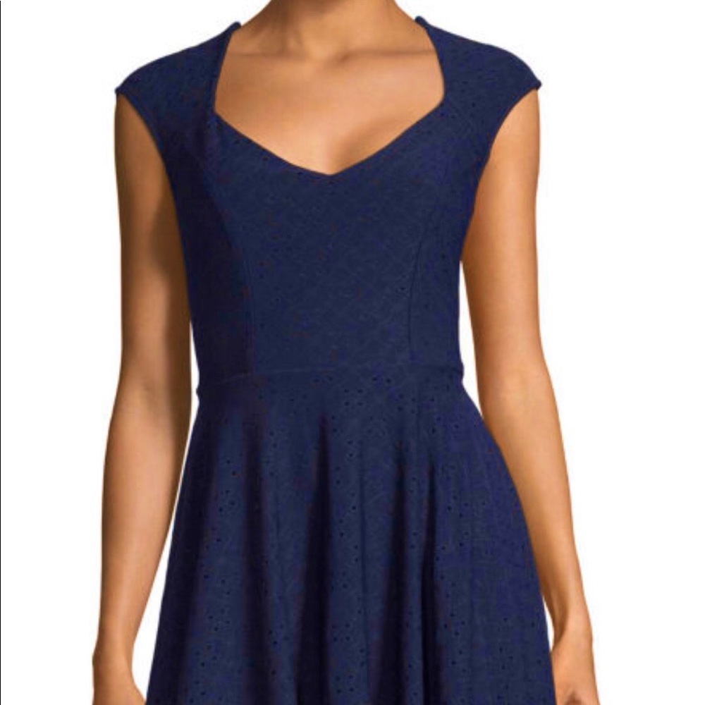 NWT Navy Plus size shift dress by Michelle